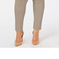 Style & Co Women's Plus Size Seamed Ponte Leggings Dark Gray Size 20W