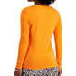 Charter Club Women's Pima Cotton Long Sleeve Top Gold Size Medium