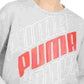 Puma Women's Modern Sport Logo Sweatshirt Grey Size X-Small