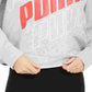 Puma Women's Modern Sport Logo Sweatshirt Grey Size X-Small