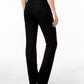 Charter Club Women's Prescott Tummy Control Bootcut Jeans Black Size 20X5