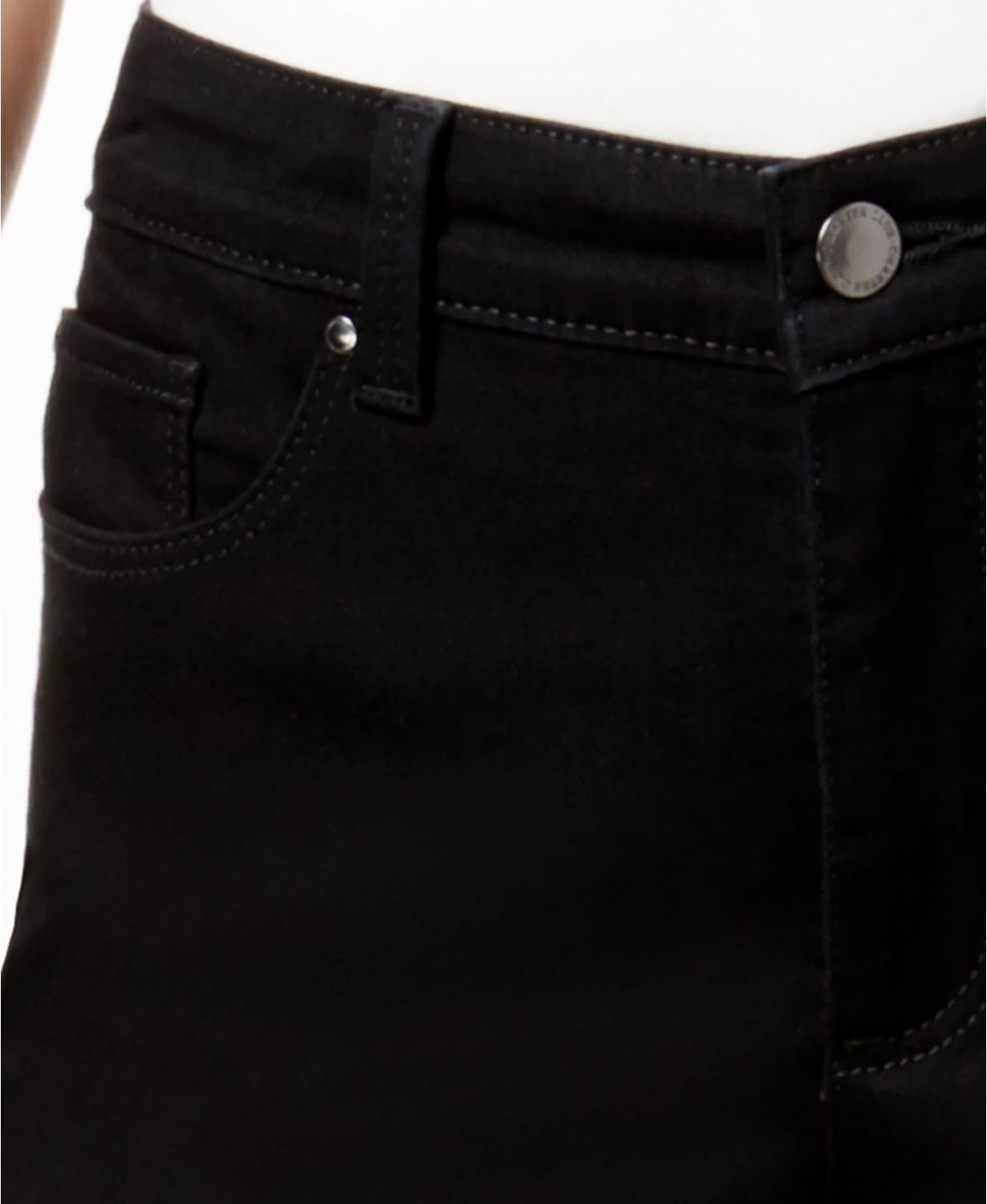 Charter Club Women's Prescott Tummy Control Bootcut Jeans Black Size 20X5