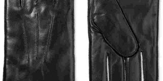 Isotoner Signature Men's Thermaflex Leather Gloves Black Size Medium