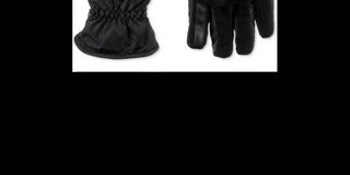 Isotoner Signature Men's Sleek Heat Sports Gloves Black Size X-Large