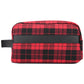 Bespoke Men's Vincent Plaid Valet Kit Red Size Regular