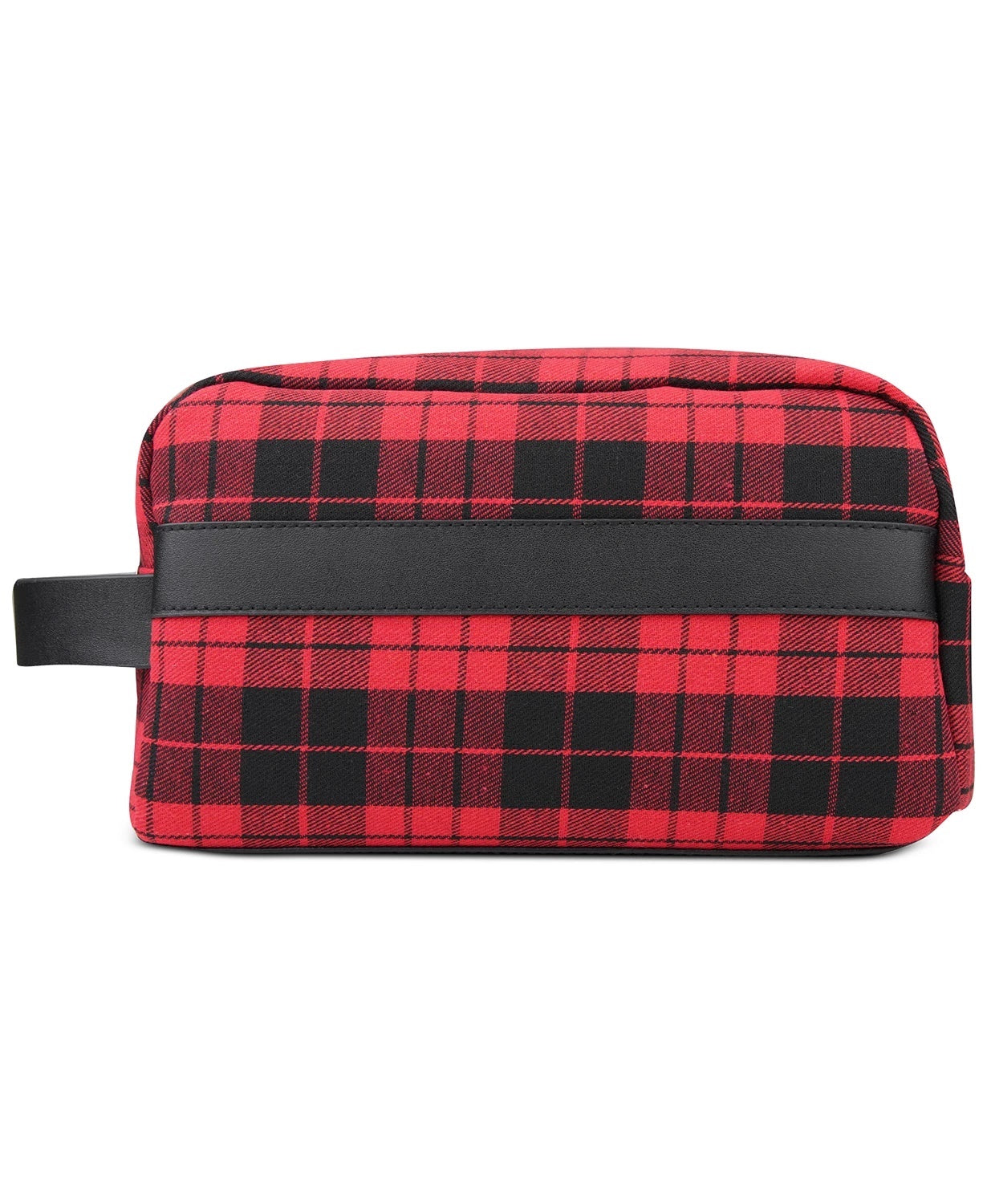 Bespoke Men's Vincent Plaid Valet Kit Red Size Regular