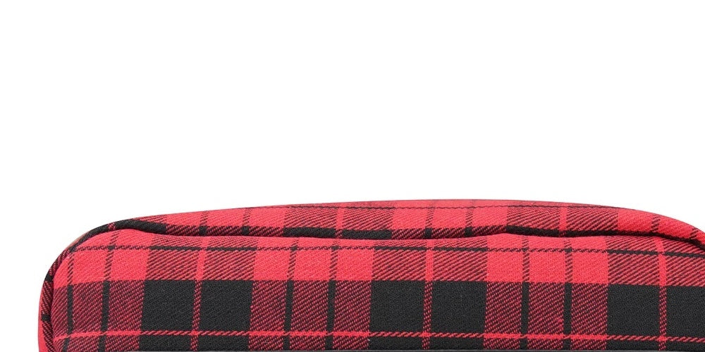 Bespoke Men's Vincent Plaid Valet Kit Red Size Regular