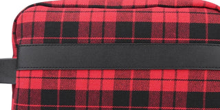 Bespoke Men's Vincent Plaid Valet Kit Red Size Regular