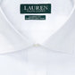 Lauren Ralph Lauren Men's Classic Regular Fit Non Iron Stretch Poplin Dress Shirt White Size 17.5X34X35