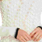 CeCe Women's Tipped Turtleneck Sweater White Size X-Large