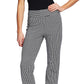 Cece Women's Houndstooth High Rise Bootcut Pants Gray Size 2