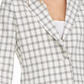Danielle Bernstein Women's Structured Blazer White Size Medium