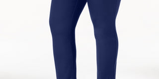 Alfani Women's Plus Cropped Pants Blue Size 22W