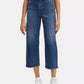Levi's Women's Mile High Cropped Wide-Leg Jeans Navy Size 30X25