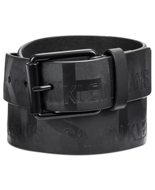 Calvin Klein Men's Logo Belt Black Size 30