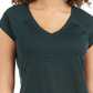 Ideology Women's Rapidry Heathered Performance T-Shirt Green Size Large