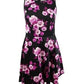 City Studios Women's Plus Floral Print A Line Dress Purple Size 22W