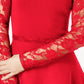 INC International Concepts Women's Petite Lace Peplum Top Red Size Petite