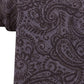 Michael Kors Men's Embossed Look Paisley Tie Brown Size Regular