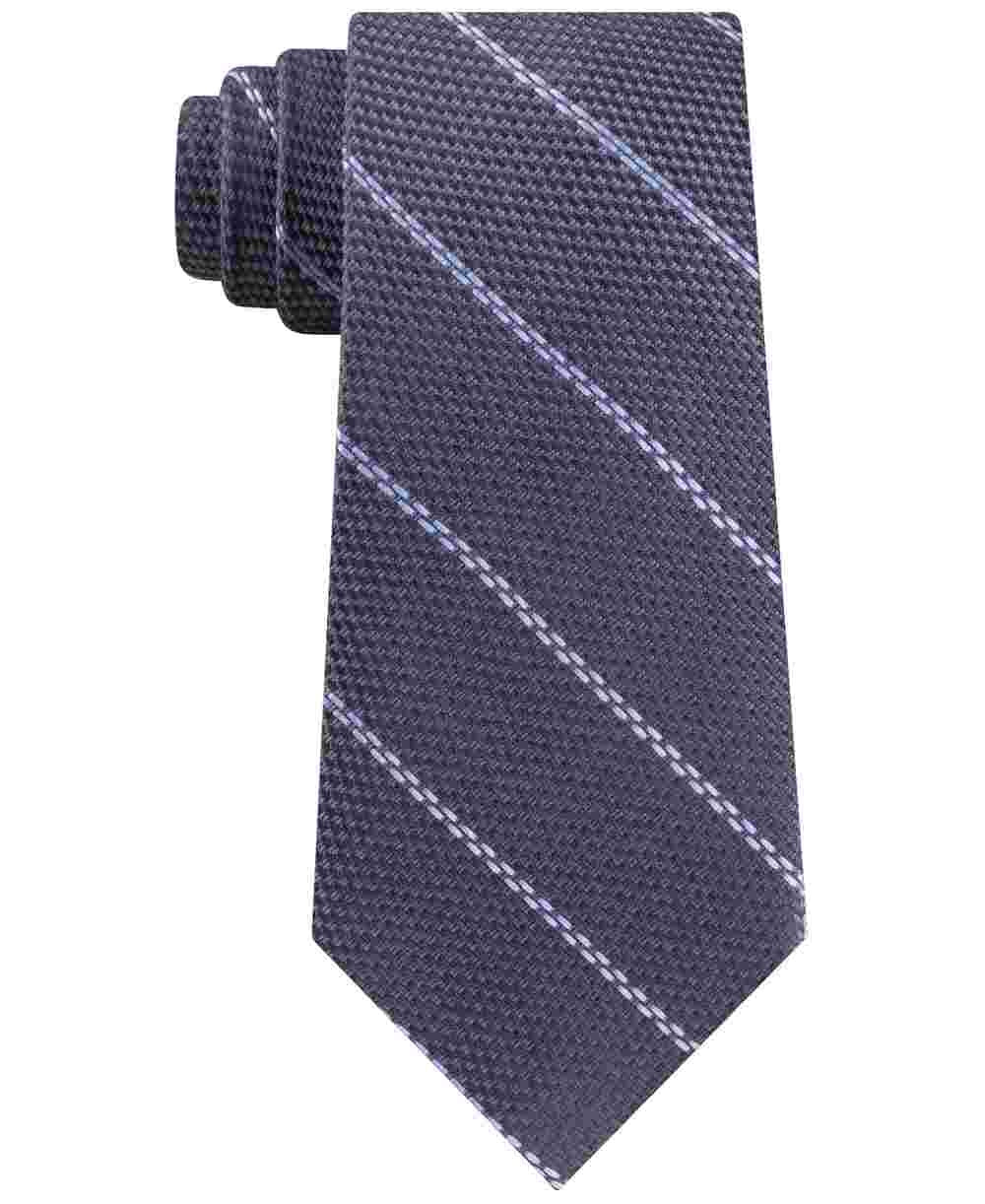 Michael Kors Men's Silk Business Neck Tie Gray Size Regular