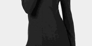 Alfani Women's Ribbed Snap Detail Sweater Black Size X-Small