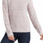 Lucky Brand Women's Marled-Knit Crewneck Sweater Pink Size Medium