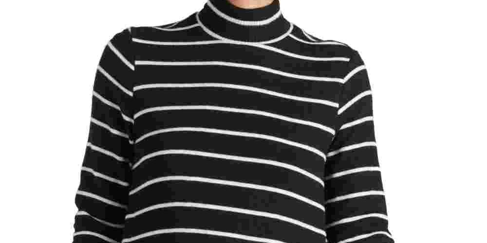 Lucky Brand Women's Mock Neck Cloud Jersey Top White Size Large