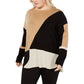 INC International Concepts Women's Plus Size Long-Sleeve High-Low Sweater Yellow Size 1X