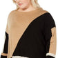 INC International Concepts Women's Plus Size Long-Sleeve High-Low Sweater Yellow Size 1X