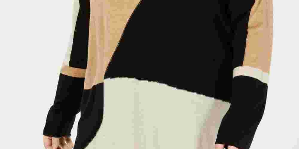 INC International Concepts Women's Long Sleeve High Low Sweater Yellow Size 2X