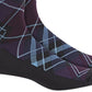 Perry Ellis Men's Microfiber Plaid Socks Navy Size Regular