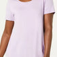 JM Collection Women's Scoop-Neck Top Purple Size Small