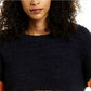 Vince Camuto Women's Colorblock Teddy Knit Sweater Orange Size Medium