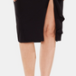 Vince Camuto Women's Ruffled Pencil Skirt Black Size 4X