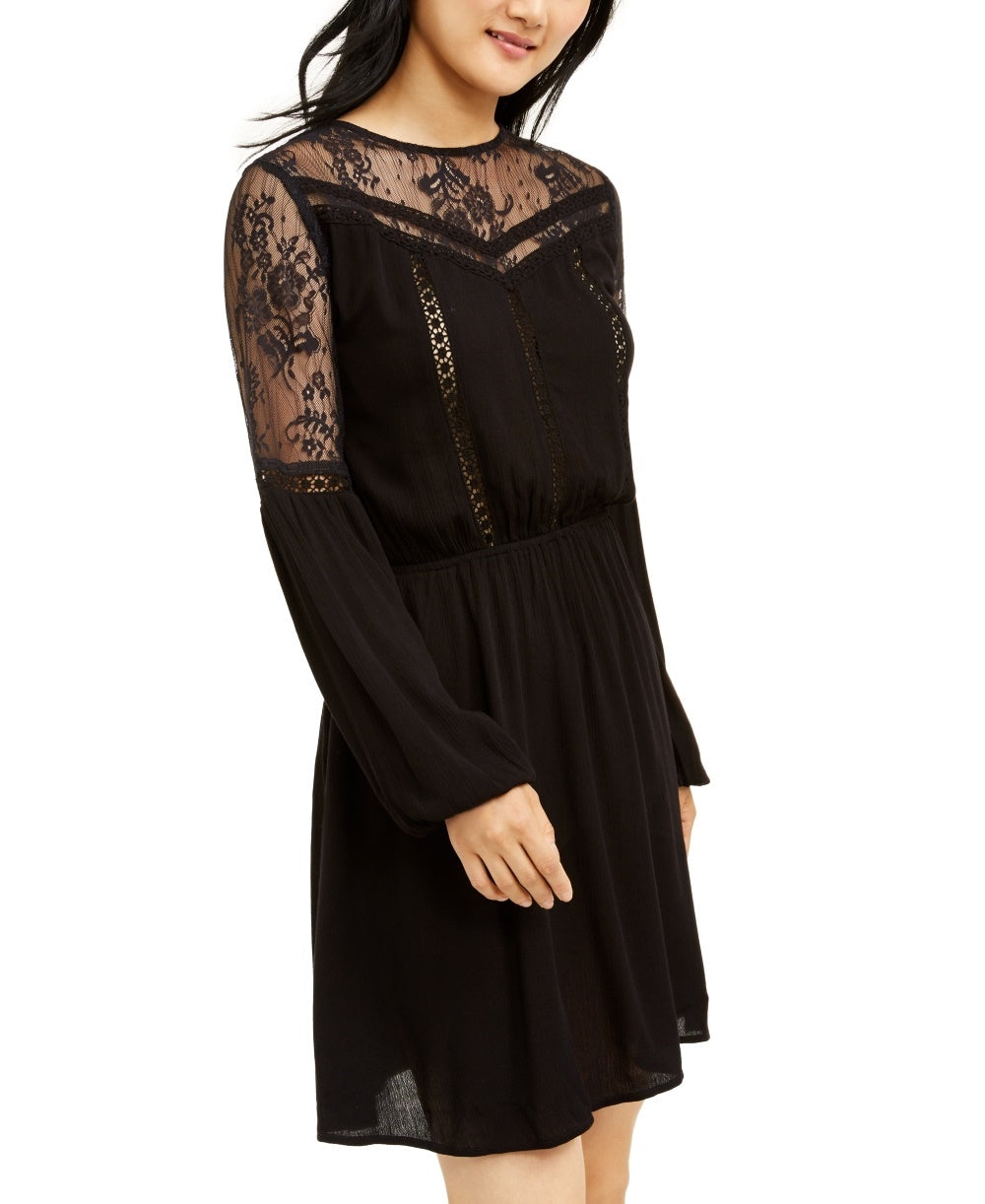 American Rag Junior's Lace Dress Black