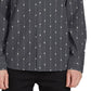 Volcom Men's Bonga Print Shirt Black Size Large