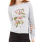 Rebellious One Juniors' One Planet Graphic T-Shirt Gray Size X-Large