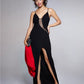 Emerald Sundae Juniors' Embellished Bodycon Gown Black Size Small