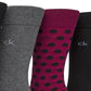Calvin Klein Performance Men's Pack Polka Dot Crew SocksBlack- Size 7-12
