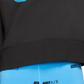 Nike Women's Sportswear Print Logo Cropped Sweatshirt Black Size Large