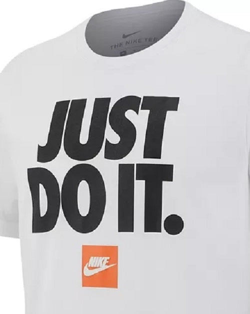 Nike Men's Sportswear Just Do It T-Shirt Charcoal Size Large