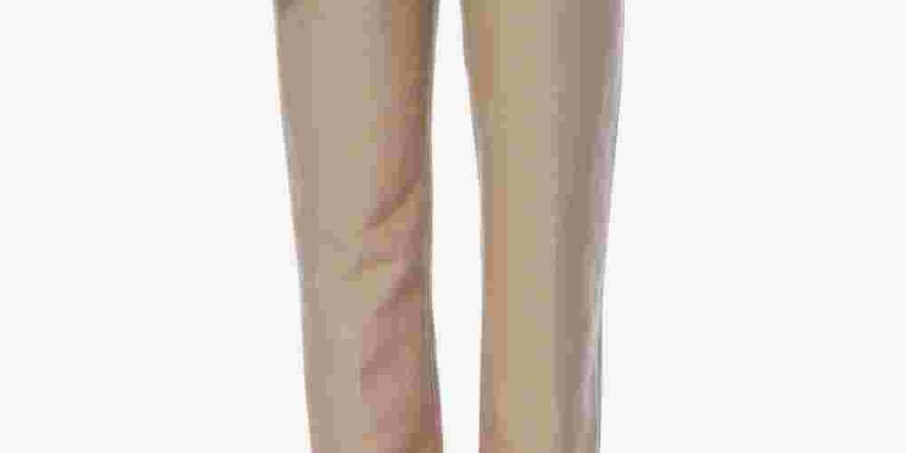 Cubavera Men's Solid Linen-Blend Drawstring Pants Inseam Dark Beige Size Small