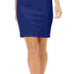 Calvin Klein Women's Ruffle-Sleeve Sheath Dress Blue Size 12