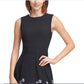 Calvin Klein Women's Embroidered A Line Dress Grey Size 4