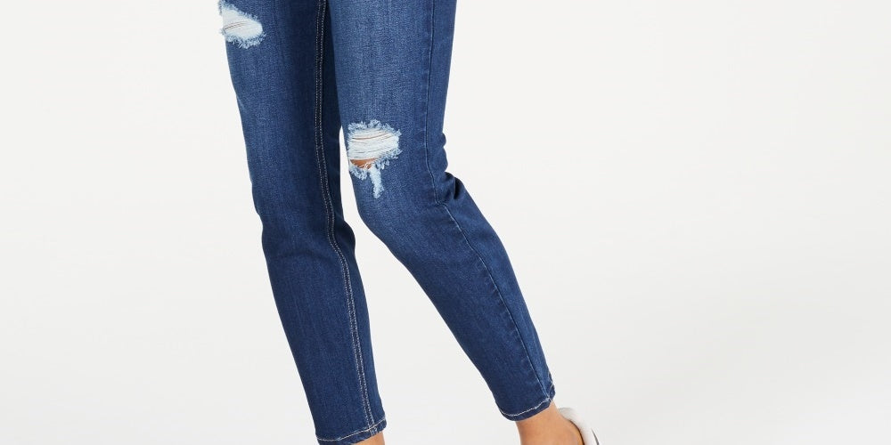 Celebrity Pink Women's High Rise Ankle Skinny Jean Blue Size 0