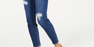 Celebrity Pink Women's High Rise Ankle Skinny Jean Blue Size 0