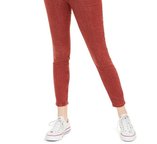Celebrity Pink Women's High Rise Ankle Skinny Jean Red Size 7