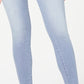 Celebrity Pink Juniors' Button-Fly High-Rise Skinny Jeans Blue Size 11