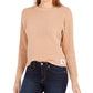 Calvin Klein Women's Cotton Sweater Brown Size X-Large