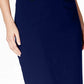 Calvin Klein Women's Pencil Skirt Navy Size 8 Petite